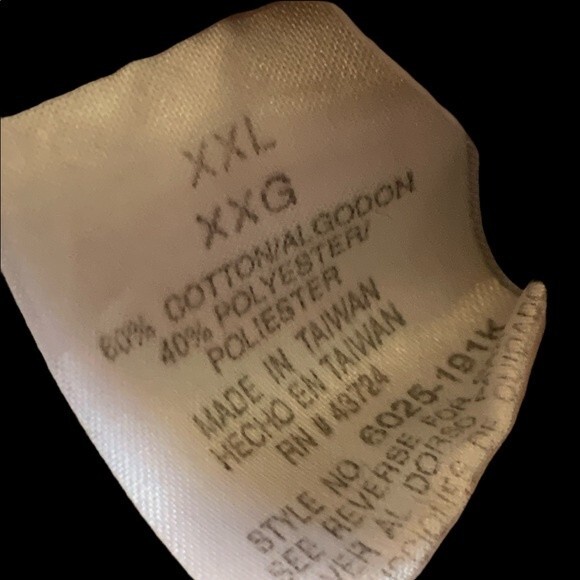 Tropical Palm Mens Polo Shirt XXL, 5/$15 - Picture 7 of 7